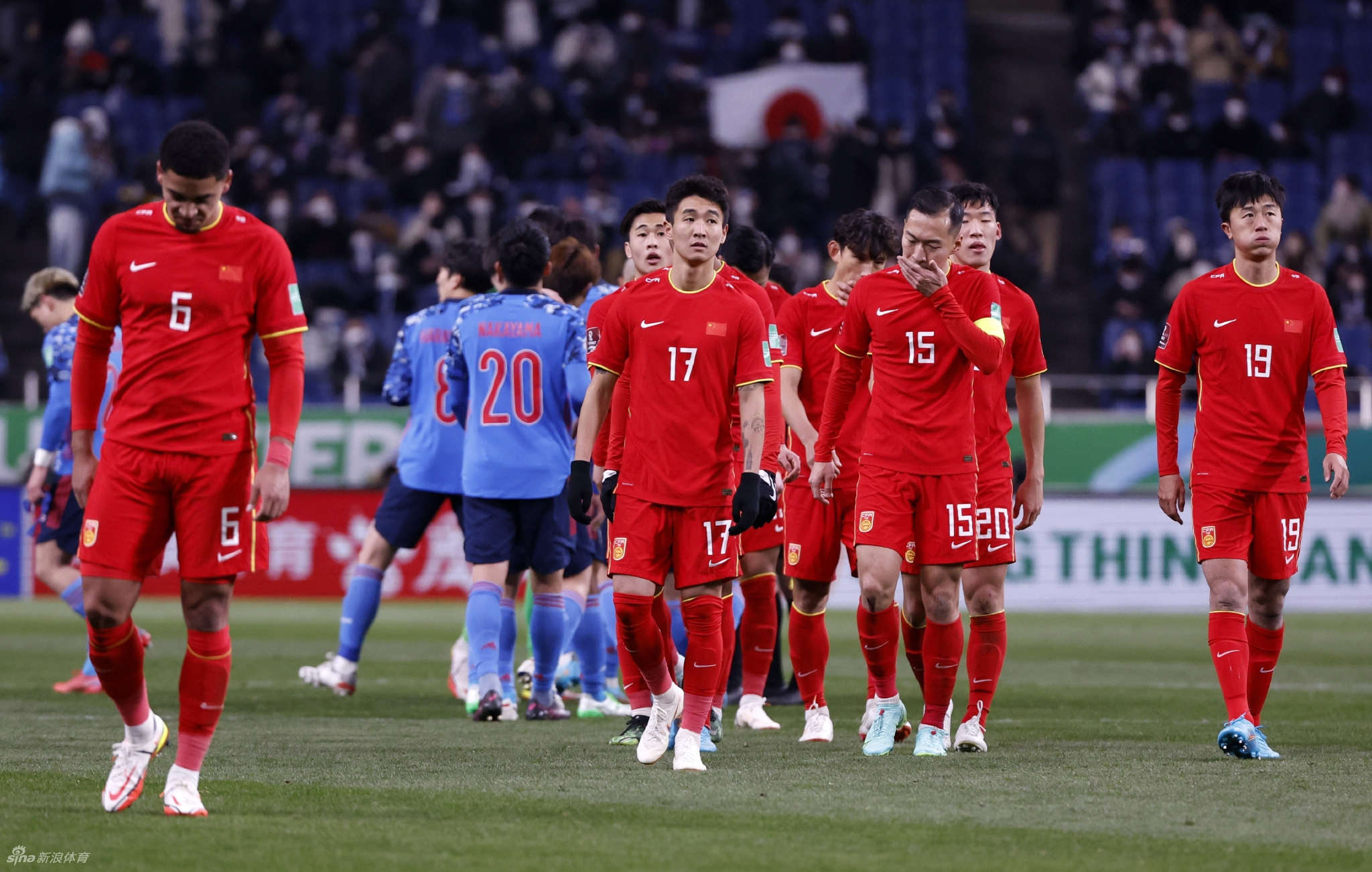 [12强赛]国足0-2日本 基本无缘世