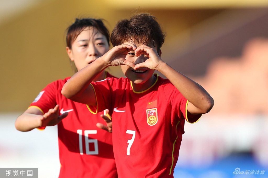 [亚洲杯]女足4-0中国台北 王霜梅开二度