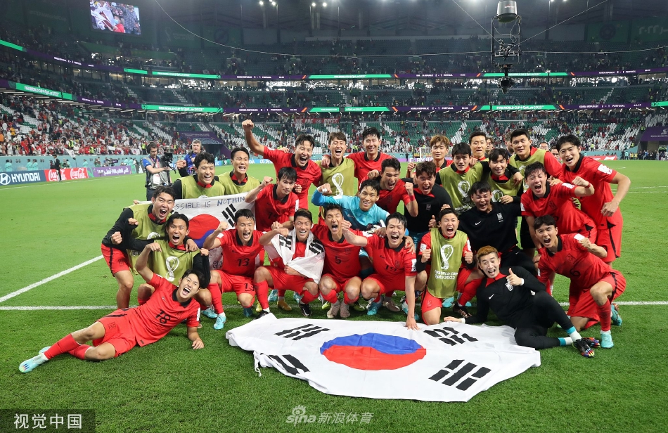 [世界杯]韩国2-1逆转葡萄牙 小组第二晋级