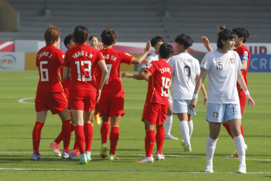 [亚洲杯]女足4-0中国台北 王霜梅开二度