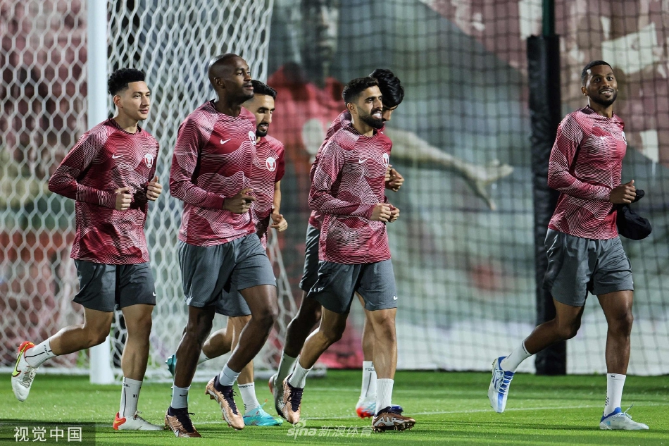 [世界杯]卡塔尔队训练备战