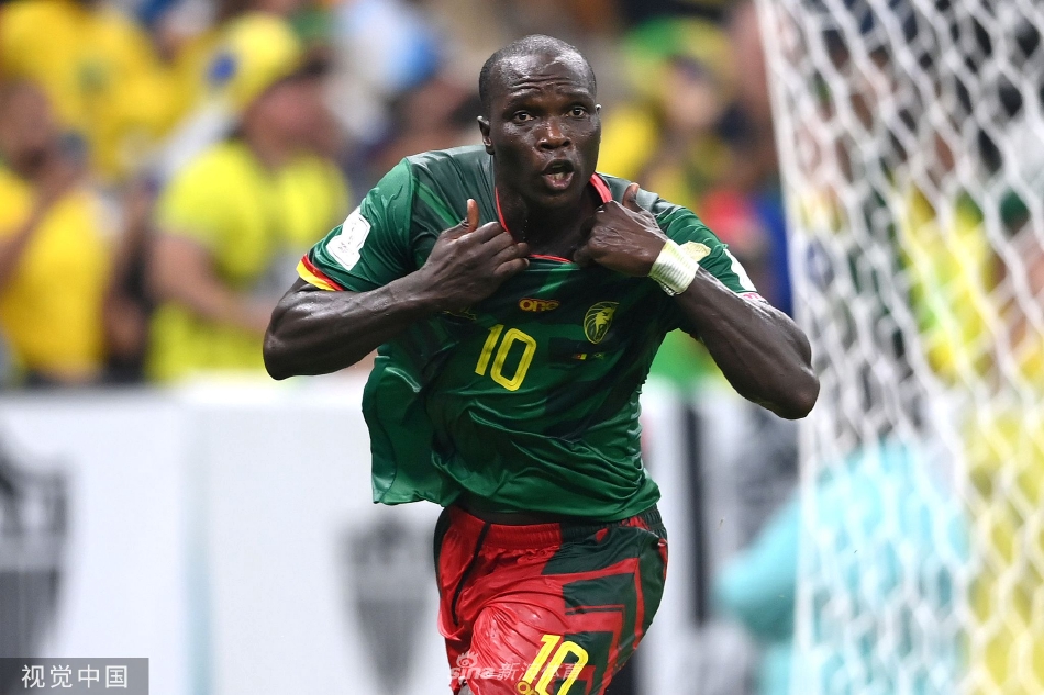 [世界杯]巴西0-1喀麦隆仍头名晋级 阿布巴卡尔破门
