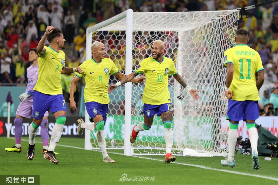 [世界杯]巴西4-1轻取韩国 内马尔