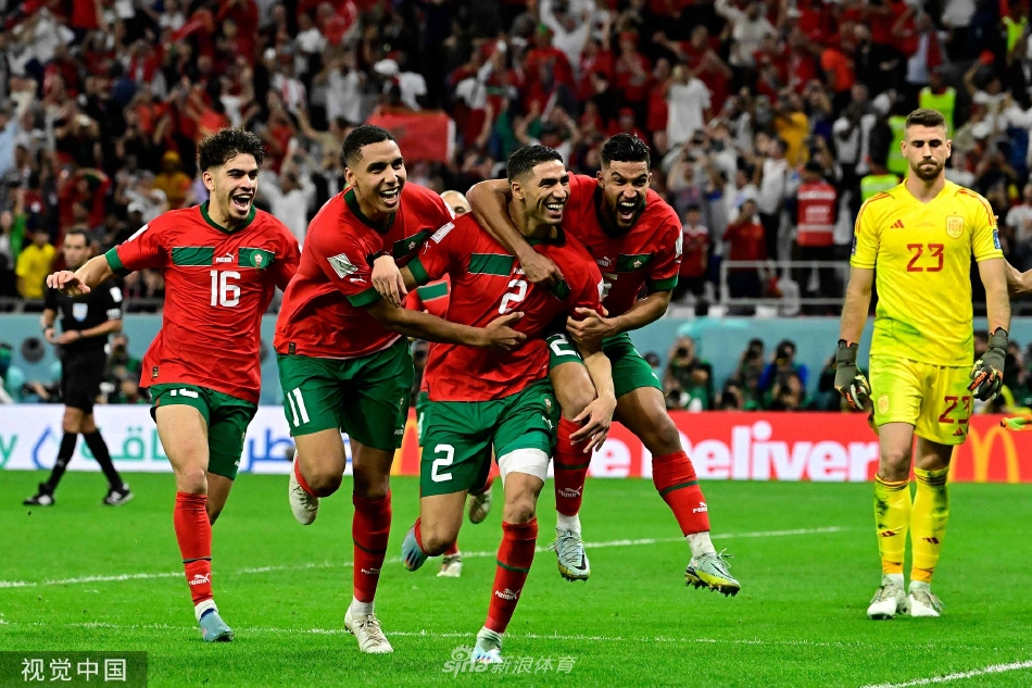 [世界杯]摩洛哥3-0西班牙队首进