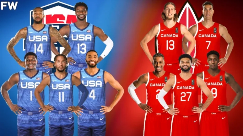 实力雄厚！美媒列美国男篮和加拿大男篮世界杯阵容 你认为哪边更强？