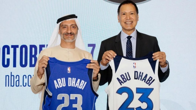 今年5月，NBA与阿布扎比文化和旅游部官宣合作