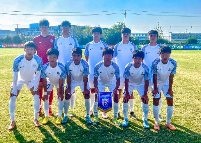 中国青少年足球联赛总决赛第二轮，上海申花U17点球5-4大连人U17